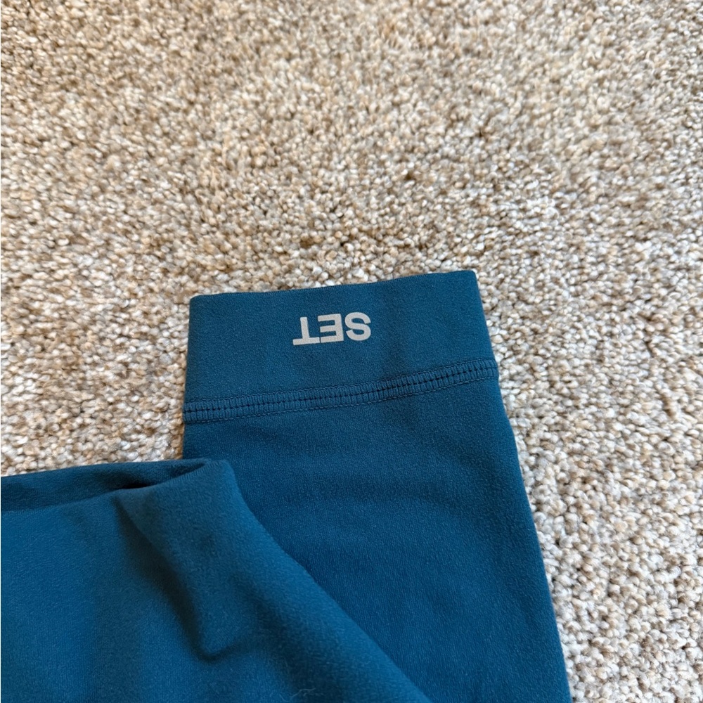 SET Active Formcloud Cloud High Rise Teal Legging… - image 5